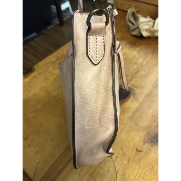 Time & Tru Purse Handbag Willow Crossbody Shoulder Bag Beige - Picture 3 of 6